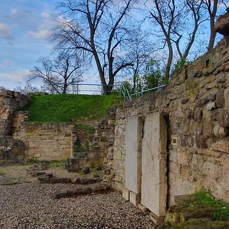 Ferienwohnungen An Der Schlossruine Herbsleben Exterior foto