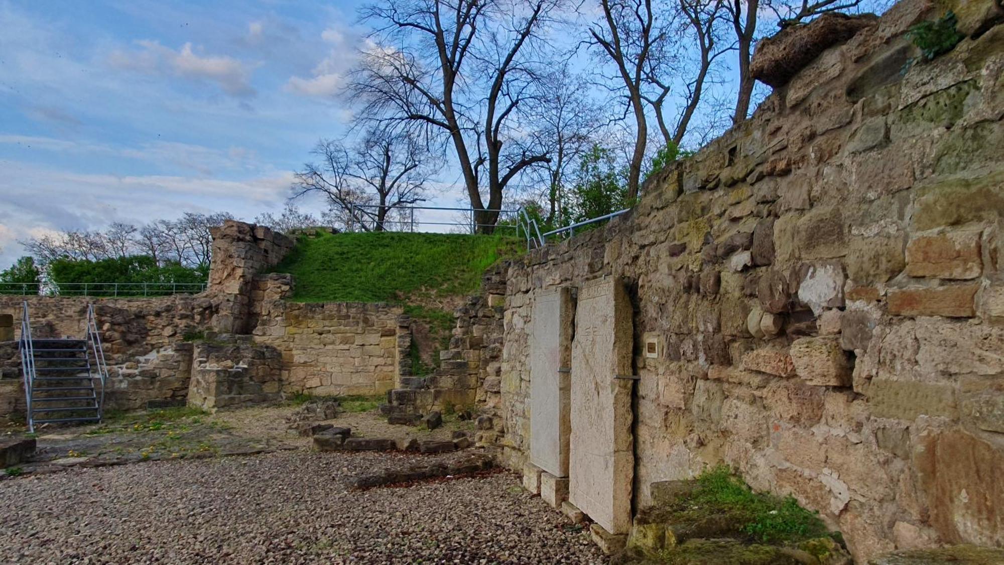 Ferienwohnungen An Der Schlossruine Herbsleben Exterior foto