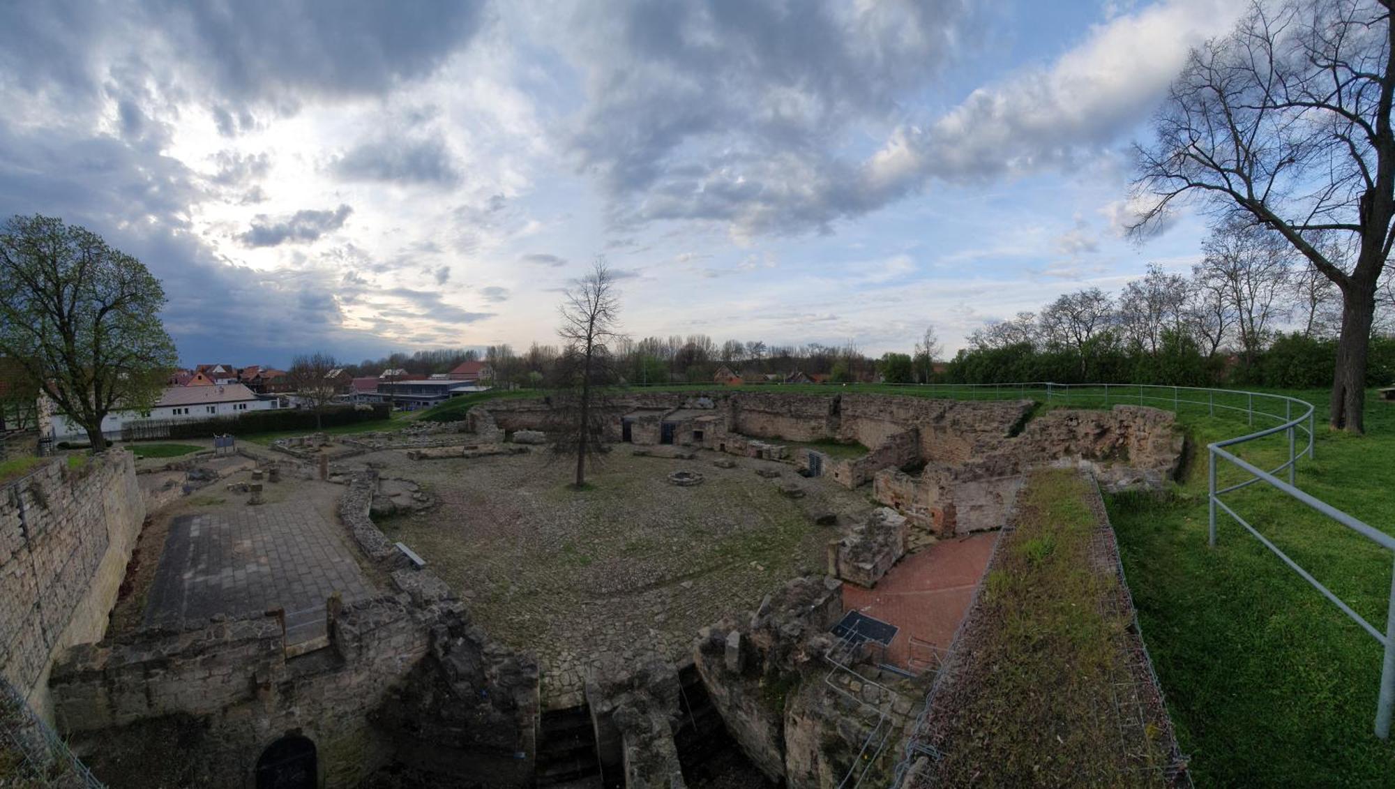 Ferienwohnungen An Der Schlossruine Herbsleben Exterior foto